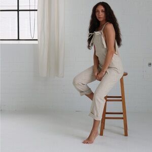 Kepola London Linen Overalls - XXS